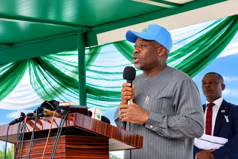Dr. Maruf Olatunji Alausa, CON, Honourable Minister of Education, delivering his address.