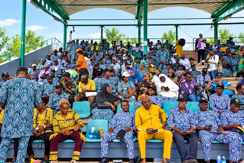 A cross-section of participants.