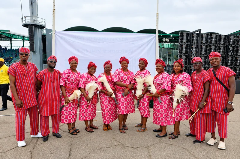 A Cross-Section of the Ondo State Cultural Troupe